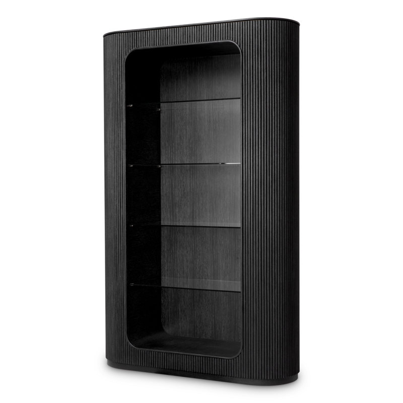 Cabinet Bogota, Charcoal Gray Oak
