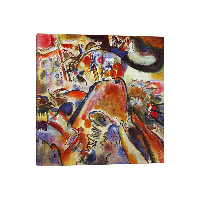 Small Pleasures by Wassily Kandinsky - Wrapped Canvas Painting, 66.04 cm H x 66.04 cm W x 1.91 cm D