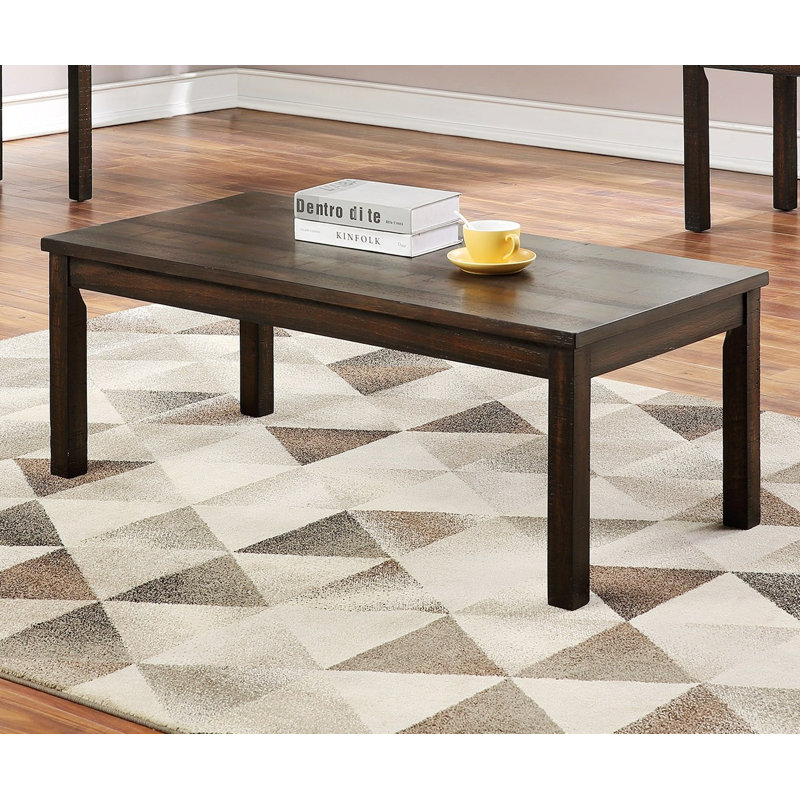 Ensemble de 3 tables basses, 1 table basse classique et 2 tables de bout