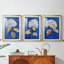 FLORAL Series XC III - Impression sur mesure encadrée de qualité supérieure - 3 pièces-36264816-36264819