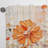 Wesley Orange And Beige Fiery Blooms II - Traditional Curtain - Velvet Room Darkening - 1 panel-1464244428