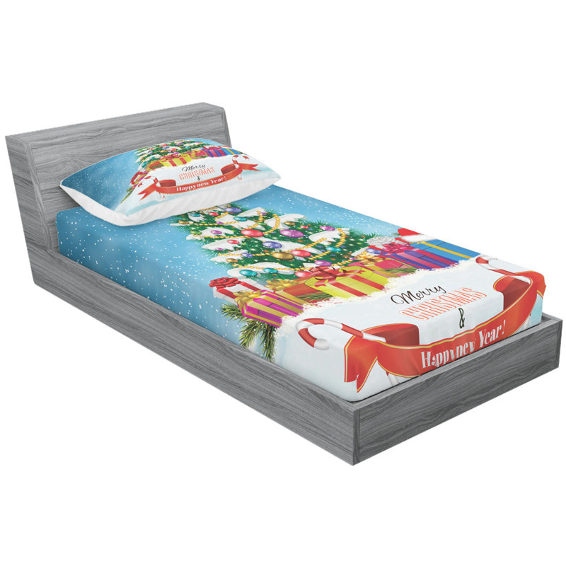 Microfiber Sheet Set, Twin XL Sheet Set with Fitted Sheet