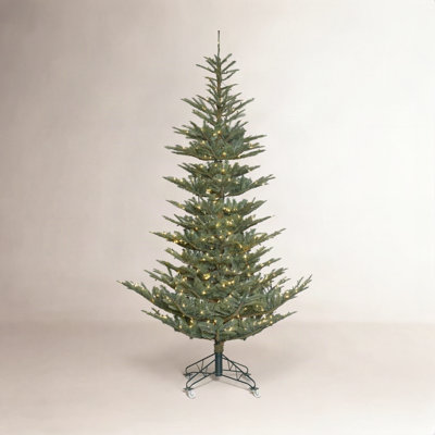 Alberta Blue Pre-Lit Spruce Christmas Tree