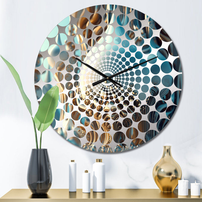 Horloge murale Luecke - Fractals, Petit