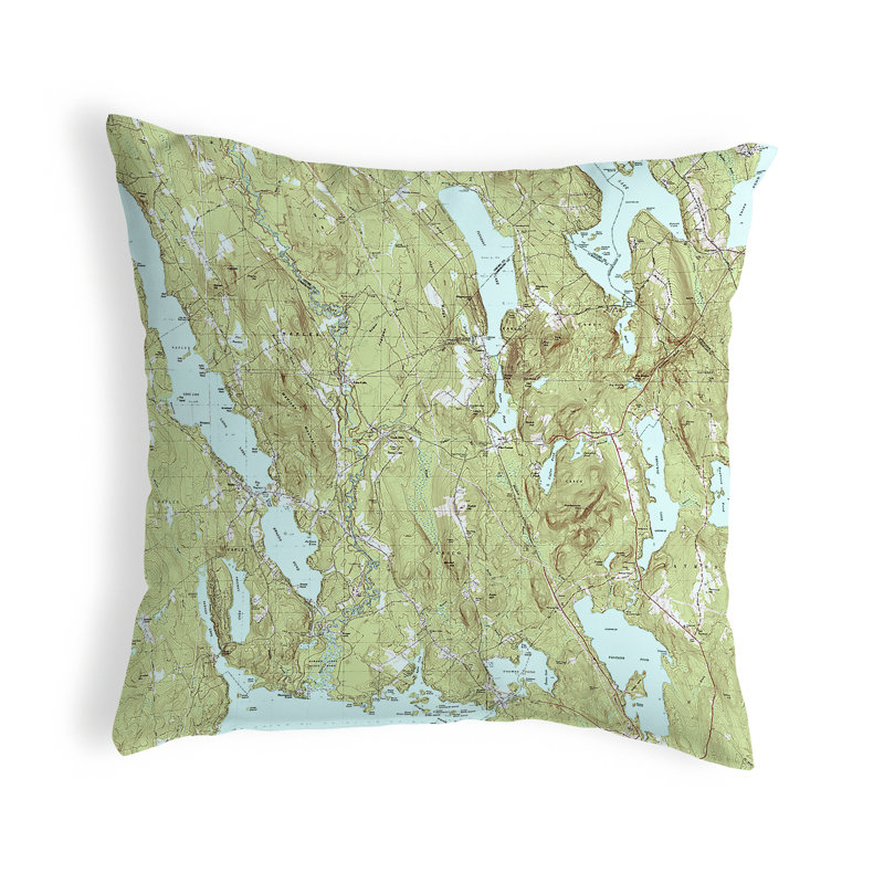 Coussin intérieur / extérieur Casco and Sebago Lake, Me