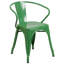 Ensemble de table ronde d'intérieur / extérieur en métal 30 po avec 2 chaises Duluth-24678680-24678687