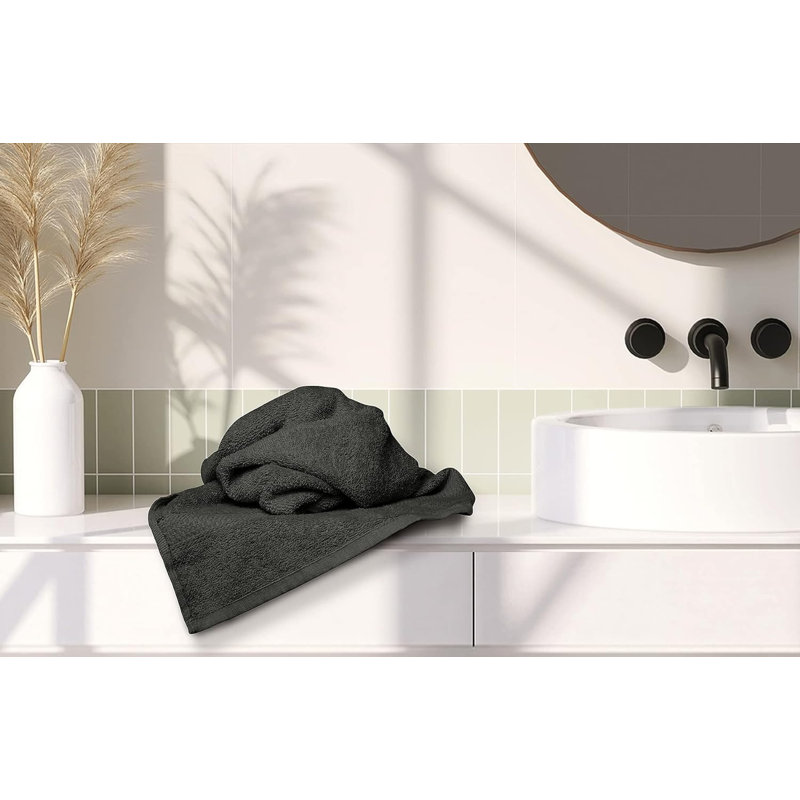 Kenrik Midweight Bath Towel, Navy Blue