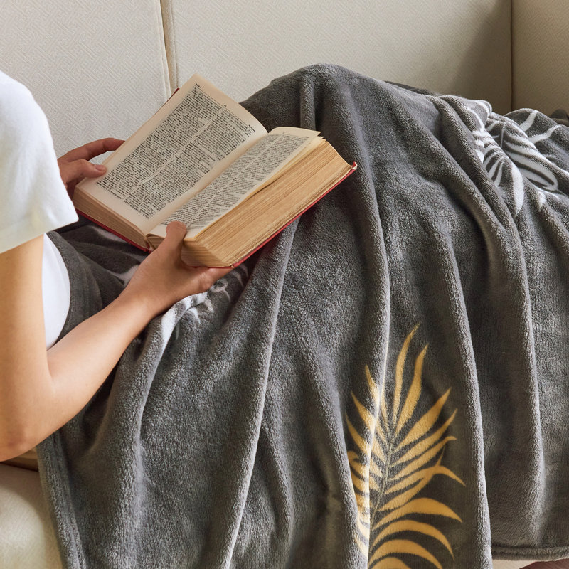 FL20200111Throw Plain Weave / Muslin Blanket