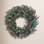 24" Frosted Pre-Lit Wreath