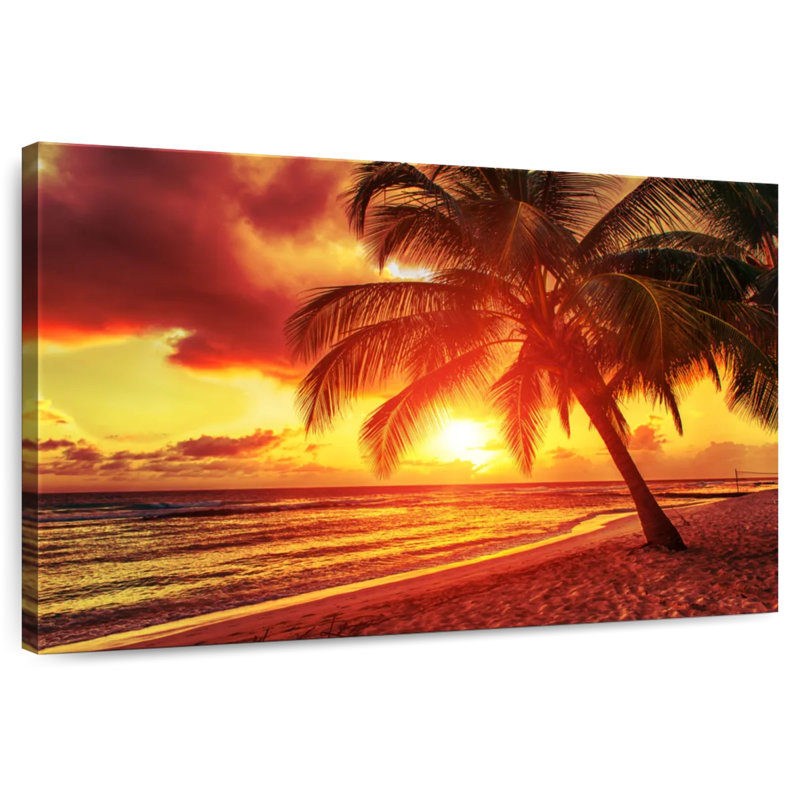 Gillard Barbados Island Beach, 34" H x 51" W