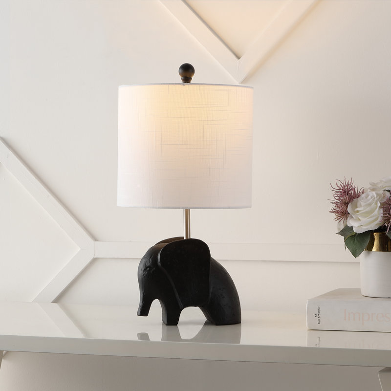 Alayn Resin Novelty Lamp, Black