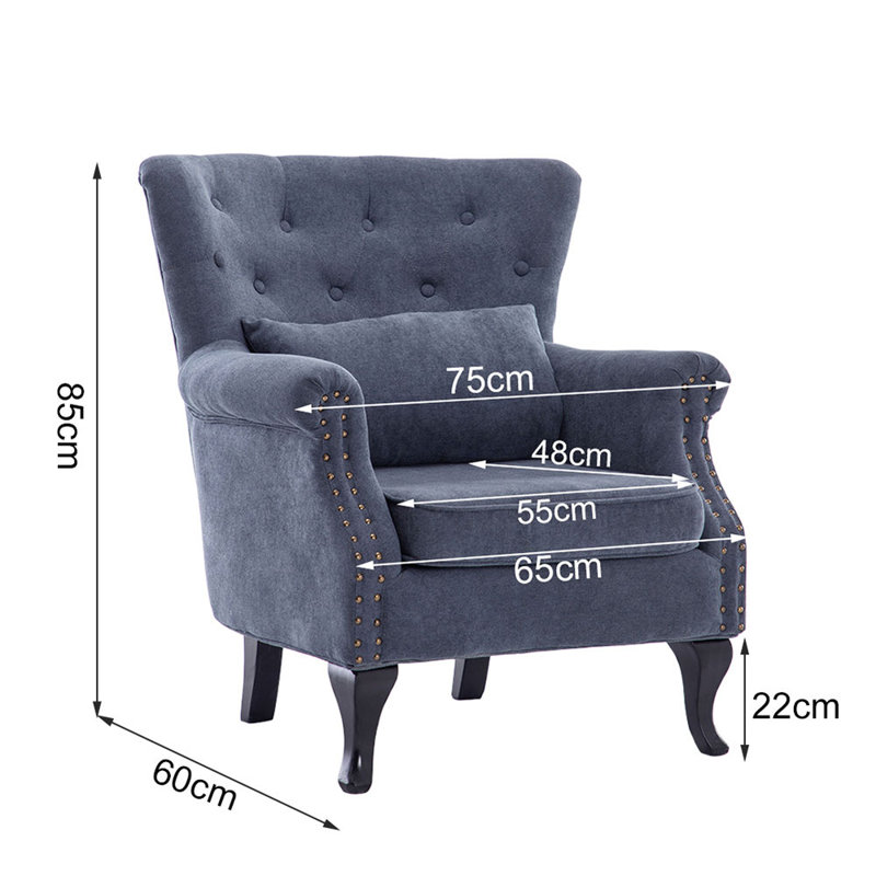 Anthrone Upholstered Armchair