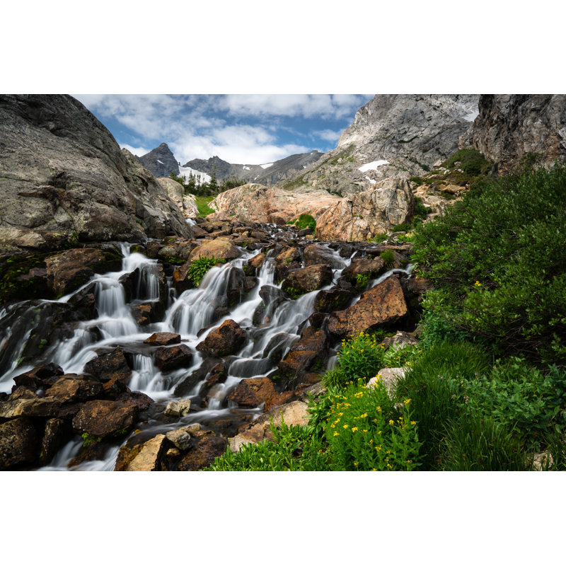 River In Indian Peaks Wilderness - Wrapped Canvas Print, 81cm H x 122cm W x 3.8cm D