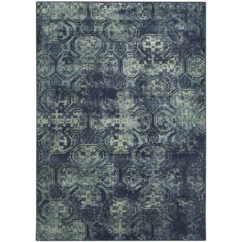 Goodwin Abstract Hand Woven Area Rug, Rectangle 122 x 170 cm