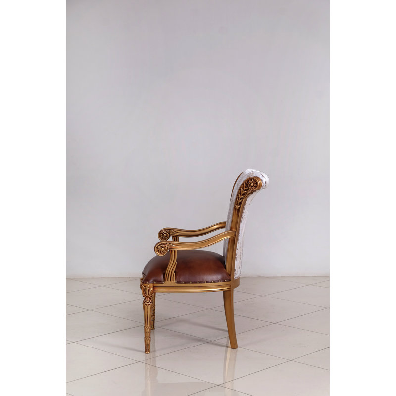 Maggiolini Upholstered Arm Chair