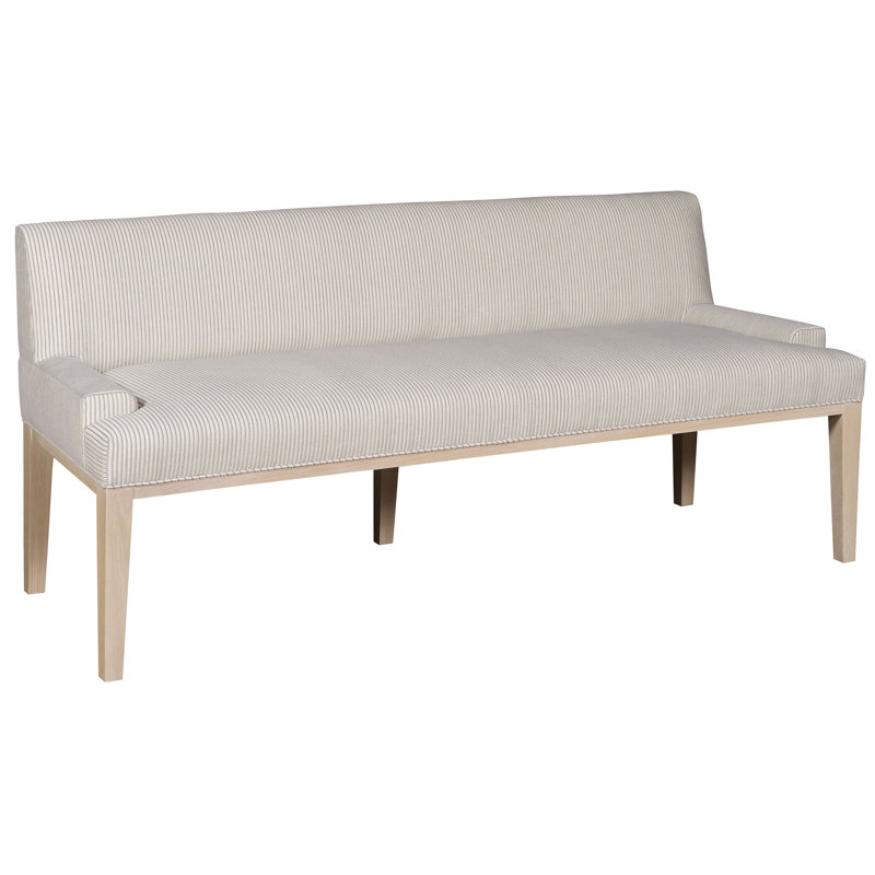 Spencer Upholstered Bench, Havana, Navada Mushroom