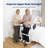 Sit to Stand Lift, Stand Assist Lift for Elderly, Patient Transport Unit, Stand Lift Assistance for Muscle Building & Fall Prevention, Standing Transfer Device for Home Care Use