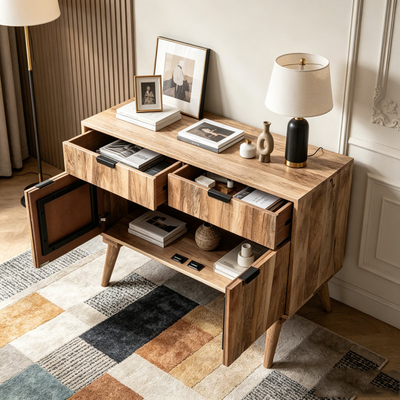 2 -Drawer 2 -Door Cabinet