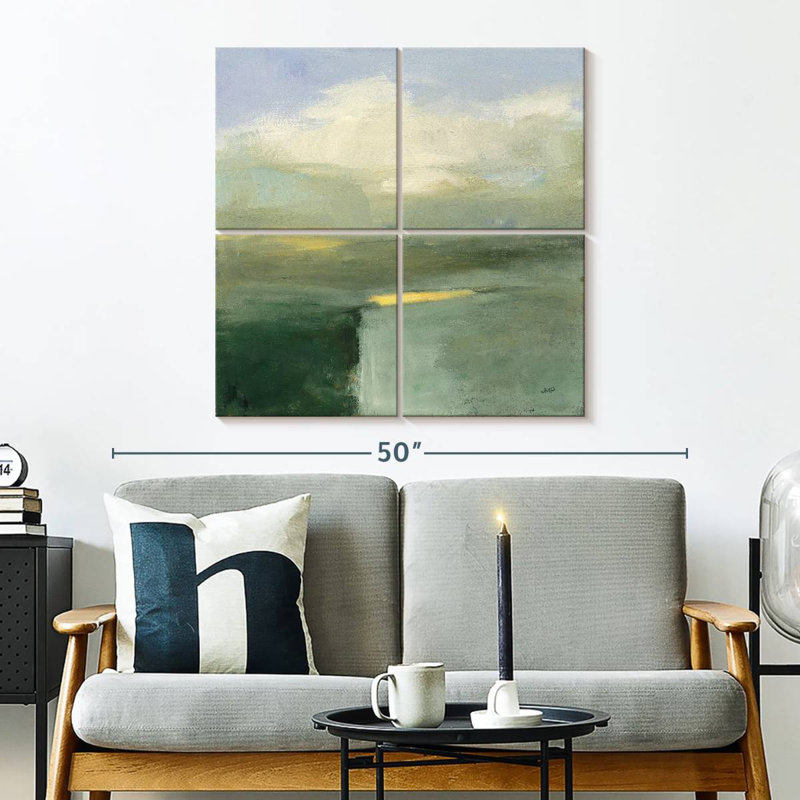 Light In The Valley, 32" H x 32" W