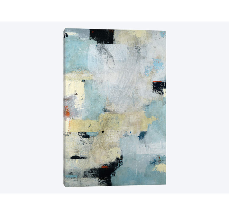 « i veux it all », impression sur toile, H 18 po x l 12 po x P 1,5 po, Toile tendue, Pas de tapis