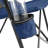 High Back Lawn Chair For Adults In Outdoor Environments, Support 250lbs, Collapsible And Easy To Carry, Navy Blue, Breathable Mesh Heavy Duty Portable With Back, 250lbs Load, Comfortable Suitable-298523373