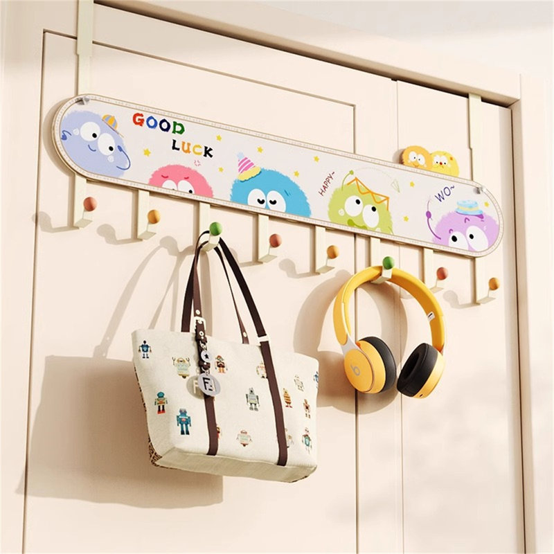 Crochet en fer sans porte, H 11 po x l 23,62 po x P 1,77 po