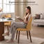 Chaise rembourrée en bois massif sans formaldéhyde avec assemblage facile et finition à base d'eau-869925764