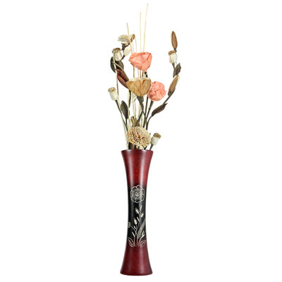 Haoran Handmade Wood Table Vase