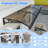 Aluminum Alloy Window Awning Solid Polycarbonate Sheet Canopy for Door Entrance Panel with Large Drainage Grooves Bracket-110862407-110862410