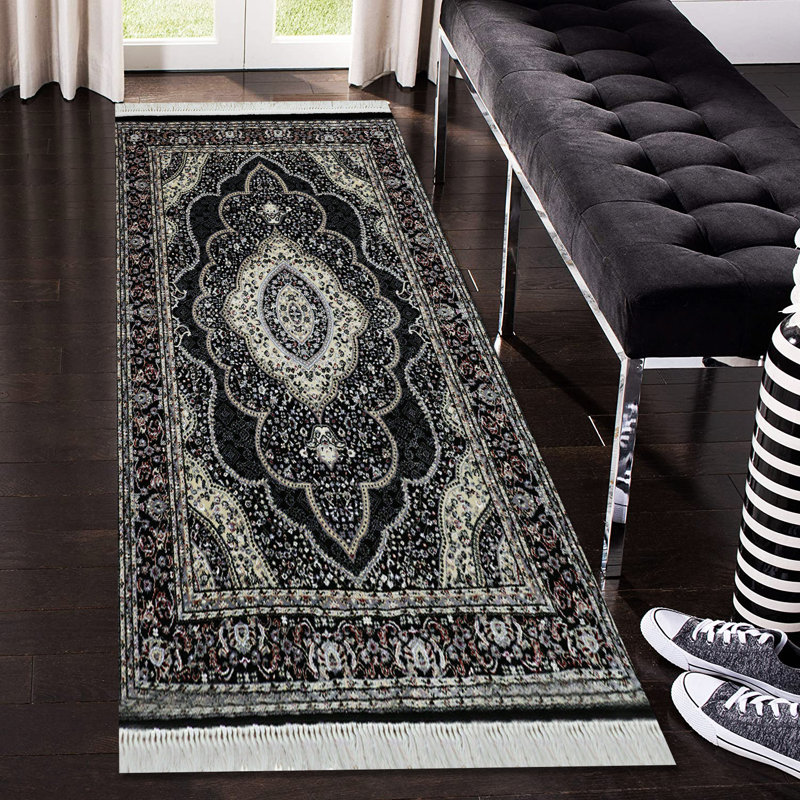 Esta Floral Area Rug, Rectangle 60 x 110cm