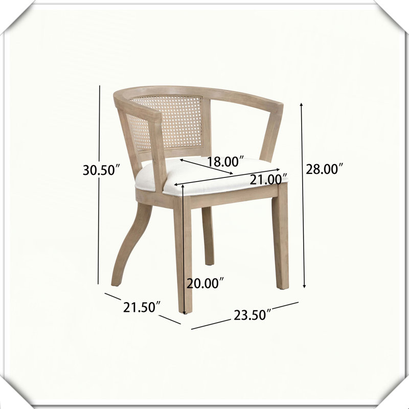 Fauteuil de salle à manger 2 pièces Robuste Confortable Élégant Durable