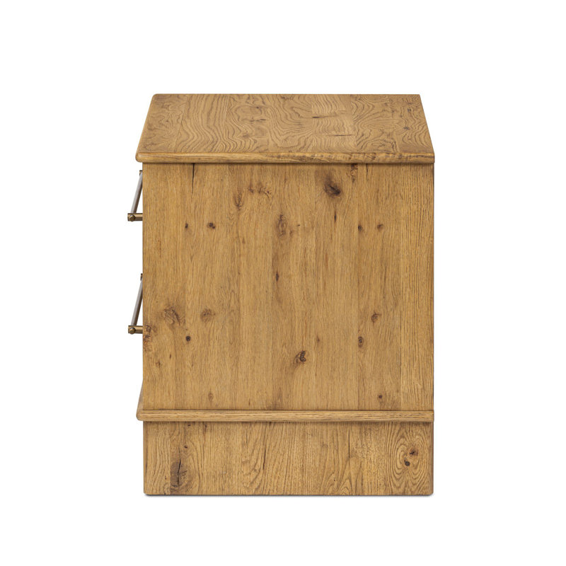 Stella 2 - Drawer Solid Wood Nightstand