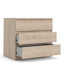 Parley 77cm W 3 - Drawer Chest of Drawers