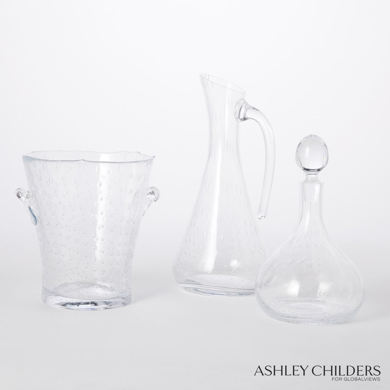 Hamish Decanter-Clear Seeded, Clear