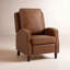 Fauteuil inclinable en cuir Clarina-109324981