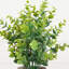 Eucalyptus artificiel bleu bébé en pot décoratif
