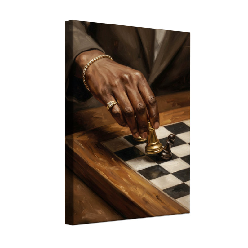 Plateau de jeu Fashion Chess, H 16 po x l 24 po