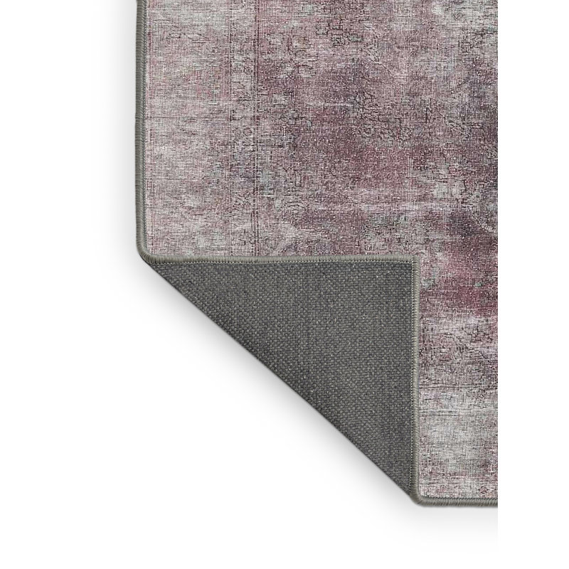 Tapis oriental mauve / gris Titan, Rectangle 6 pi x 9 pi