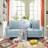 Marick Wide Round Arms Small Apartment Loveseat-1022826350-946205333