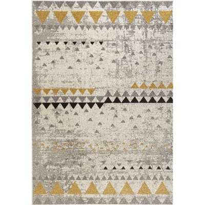 Tapis rectangulaire gris Sagunto