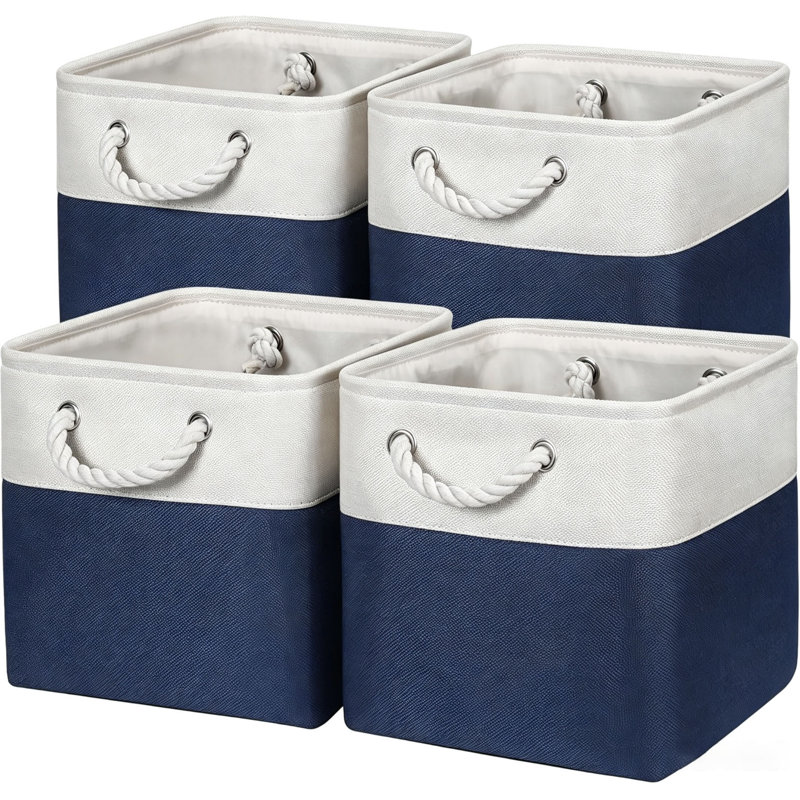 Rebrilliant Box, Navy Blue Base / Off-white