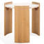 Table d'appoint Kynisha Travertine