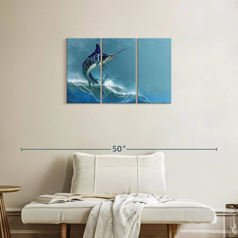Brampt Marlin Jump, 20" H x 33" W