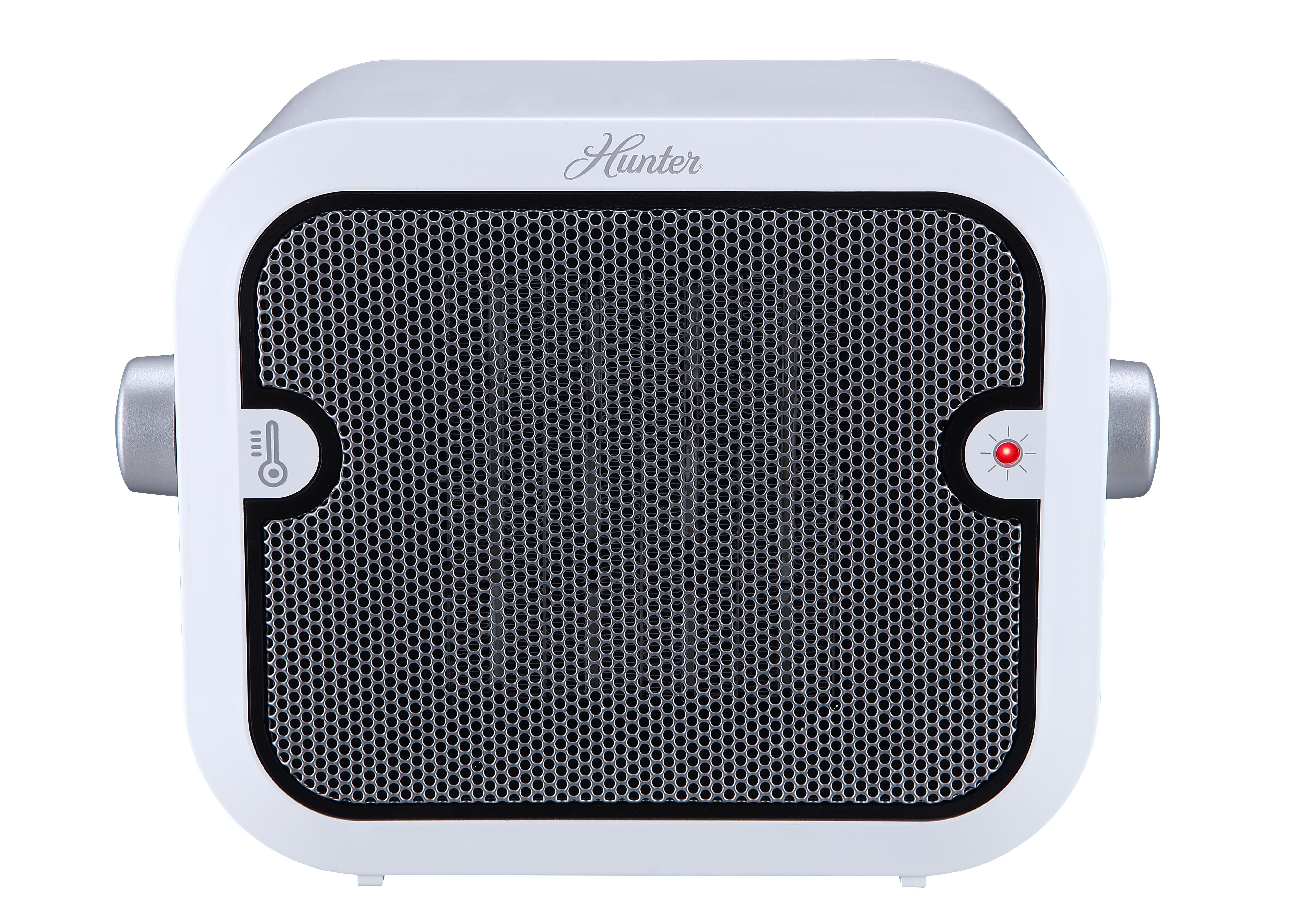 OceanAire HomeGoods Hunter Home Comfort 1500 Watt Watt 5120 BTU BTU Electric  Compact Space Heater with Adjustable Thermostat | Wayfair