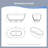 69'' x 30'' Freestanding Soaking Solid Surface Bathtub