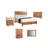 Chaliyah Solid Wood Standard Bed-78924520-95356552