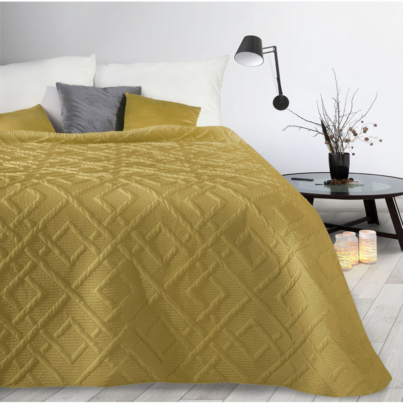 Polyester Solid Colour Bedspread, W220 x L240cm, Snef