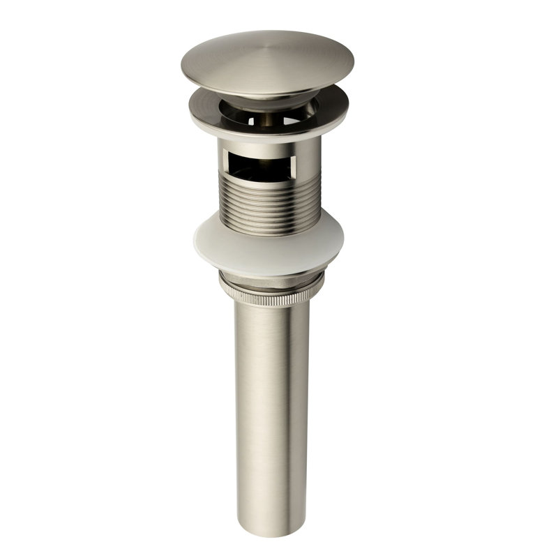 2.6'' W Pop-Up Yes, Brushed Nickel