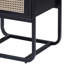 Table d'appoint avec plateau en verre
