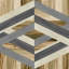 «Geometric Inlay II», peinture sur toile-868073687-868073707
